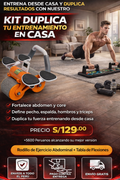 DUPLICA TU ENTRENAMIENTO EN CASA