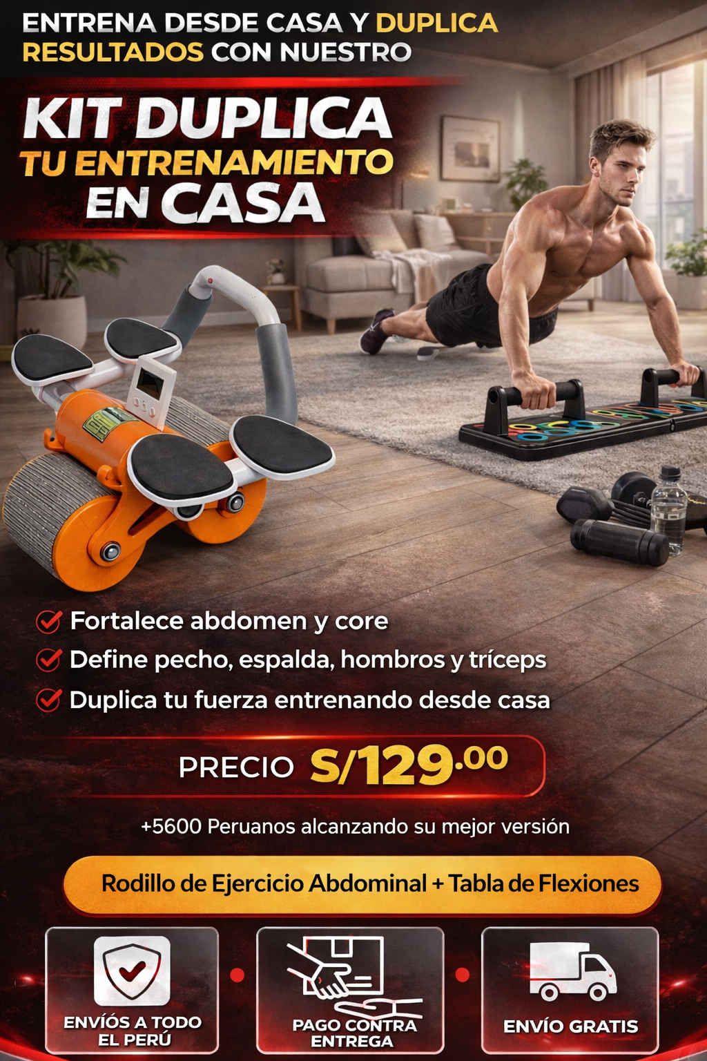 DUPLICA TU ENTRENAMIENTO EN CASA